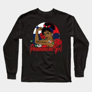 Panamanian Girl Long Sleeve T-Shirt